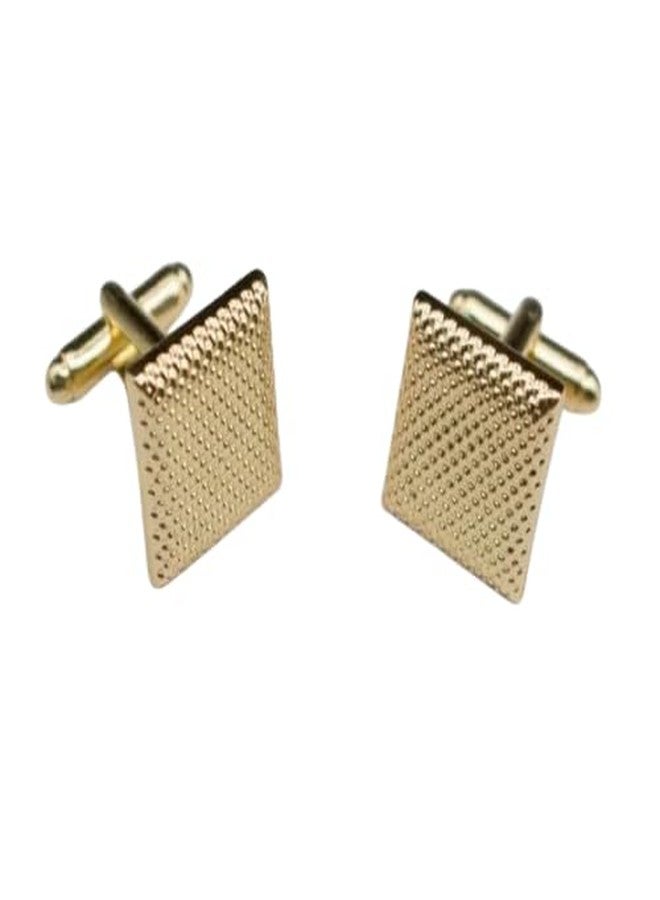 Cufflinks Golden Premium Cufflink Button for Men (Cufflink Golden Premium)