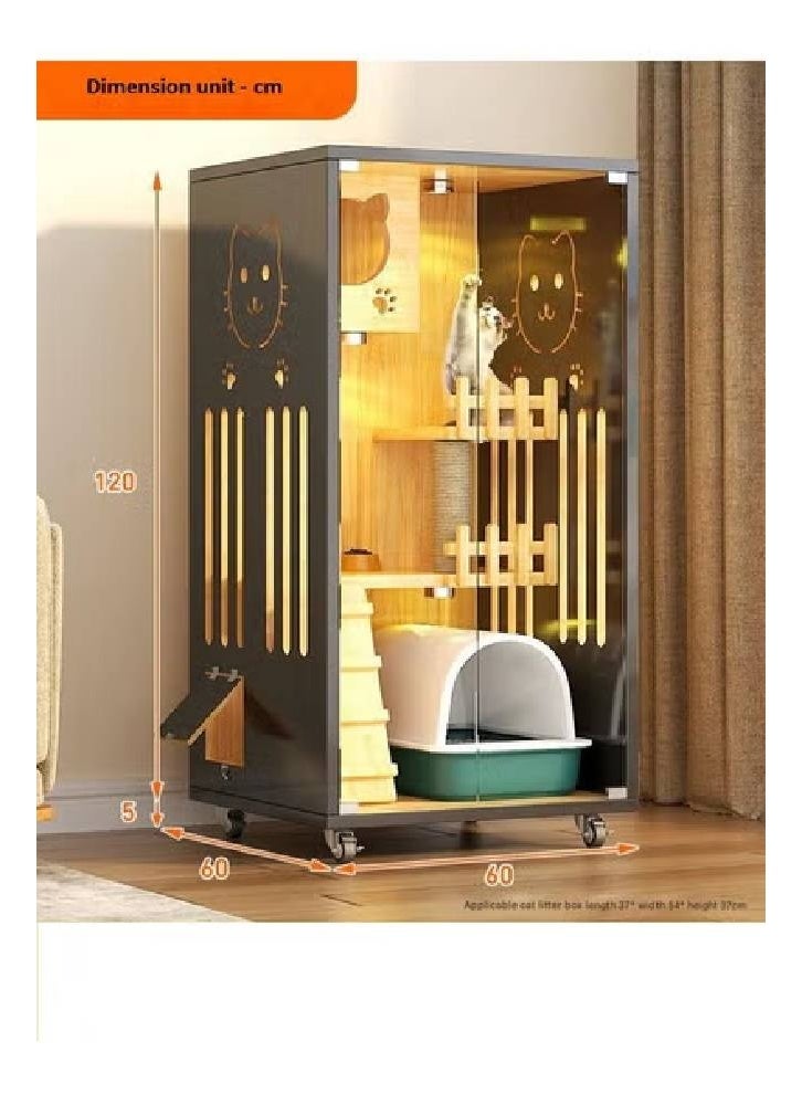 KLNAMAEAAN Multifunctional Cat Villa Perfect For Showcasing for Home Style - Image 1