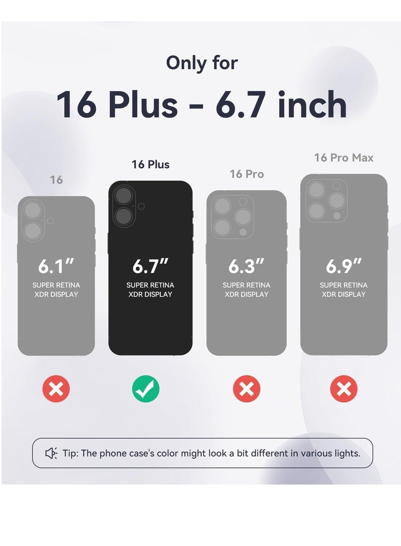 ELTRAZONE Compatible with iPhone 16 Plus Case, Silicone Upgraded [Camera Protection], [Compatible with MagSafe], Anti-Scratch Microfiber Lining Inside with 2 Screen Protectors – Midnight Blue - Image 2