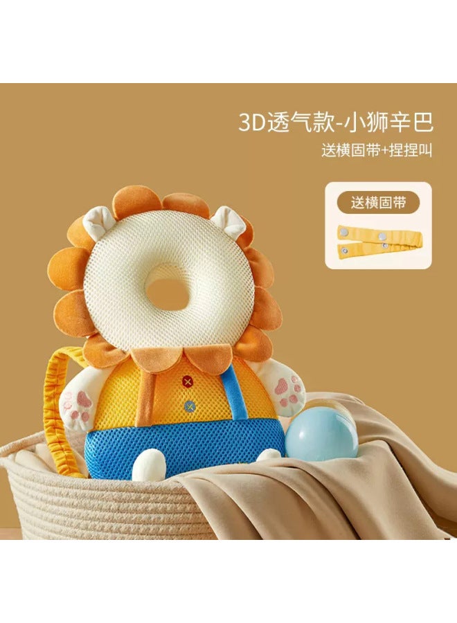 Spot Children's Anti-fall Pillow Baby Toddler Headrest Baby Breathable Pillow Toddler Head Protection Pad