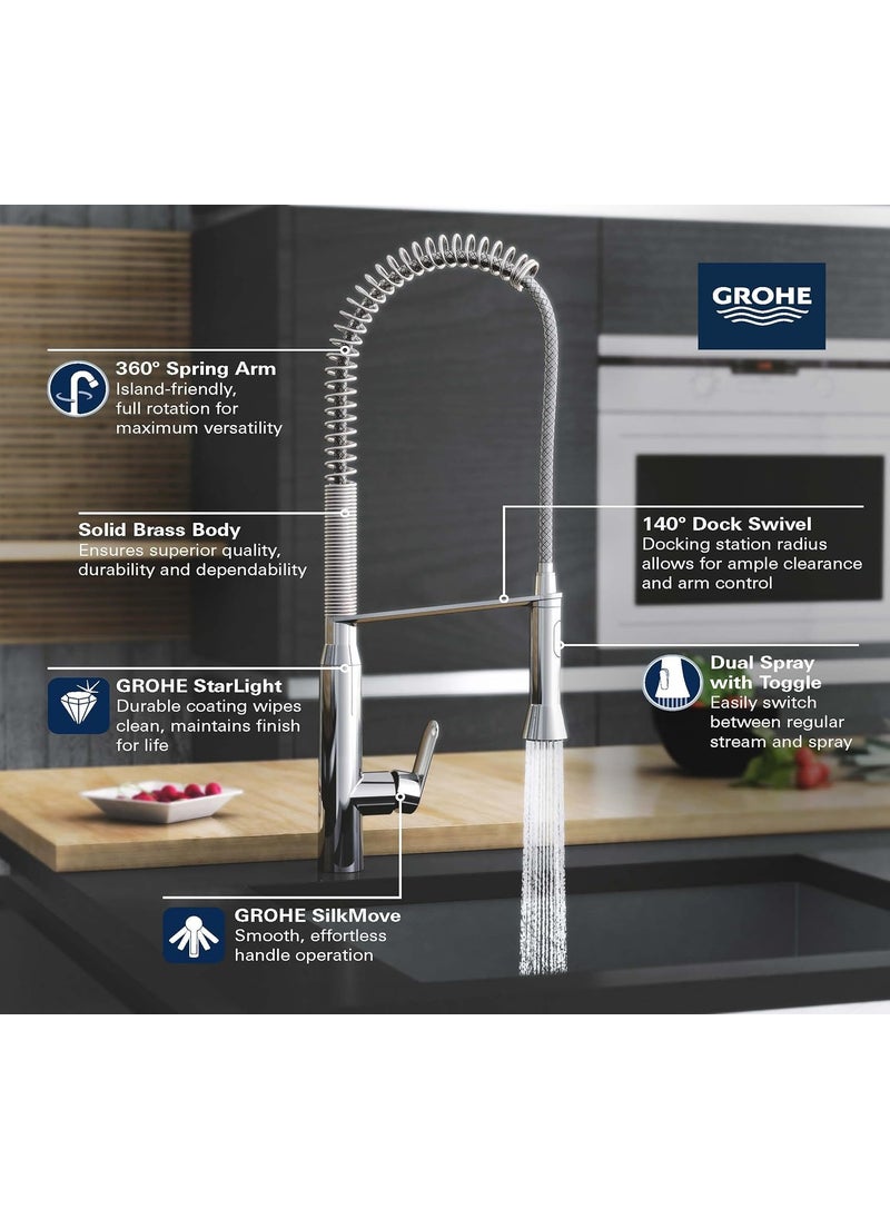 Grohe Grohe 32951DC0 K7 SemiPro SingleHandle PullOut Kitchen Faucet  - Image 3
