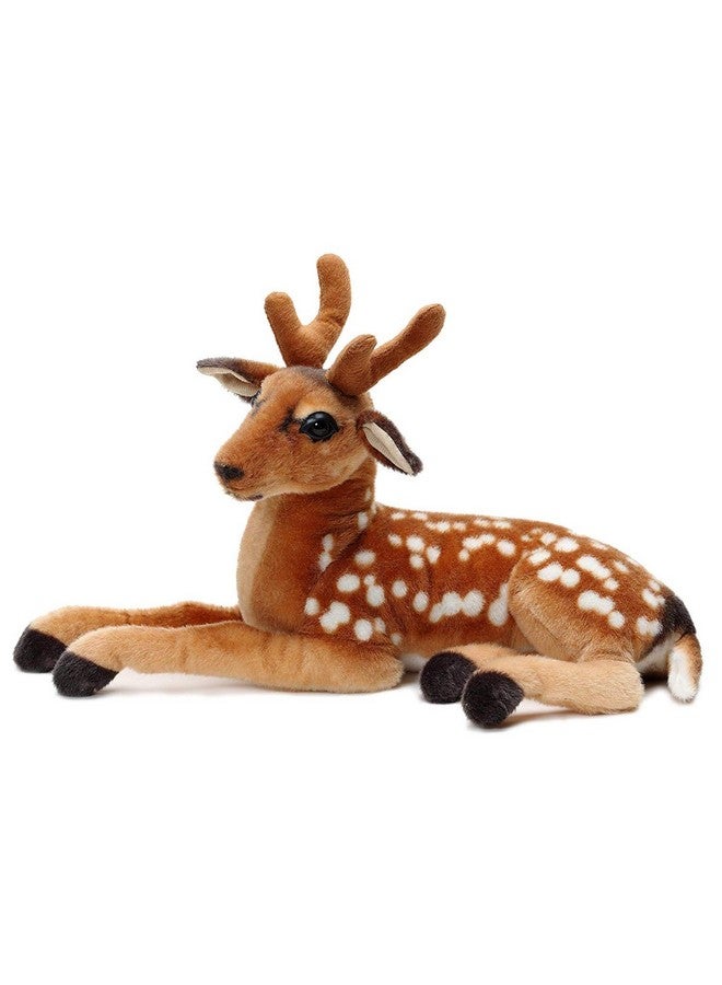 Glitter Collection ® Deer Animal Soft Plush Toy 26 cm Best Gift Deer001 - Image 1