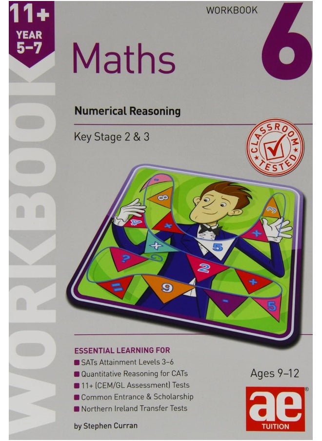 11+ Maths Year 5-7 Workbook 6: Numerical Reasoning  - Image 1