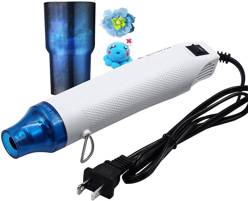 Aparonz Bubble Buster Tool Mini Heat Gun - 300 Watt Dual-Temperature Heat Tool for Epoxy Resin, Tumbler painting Embossing for Removing Epoxy Cup Resin Air Bubbles, Drying Crafts & Shrink Wrap Paint - Image 3
