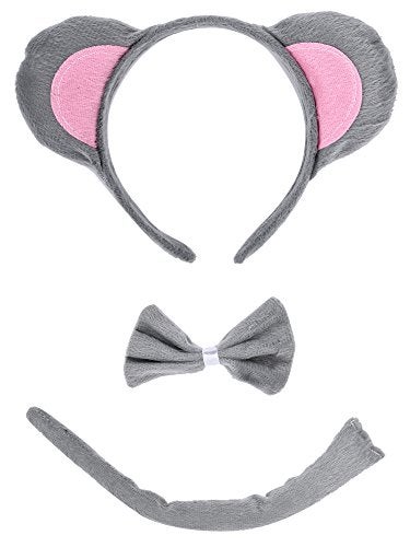 kinzd Mouse Mice Headband Costume Dalmatian Easter Party Halloween Party Christmas Costume - Image 1