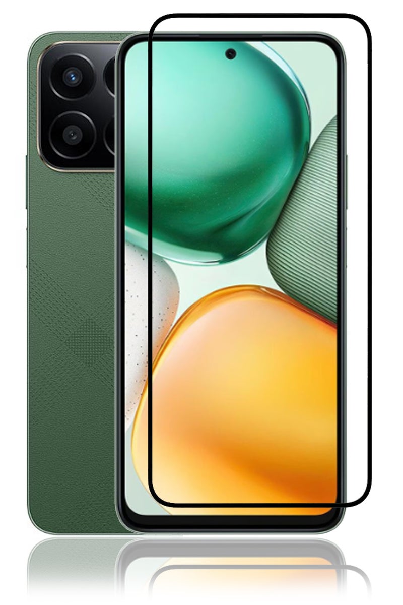 For Honor X7C Screen Protector – Edge to Edge Tempered Glass Screen Protector, High Transparency, Delicate Touch, Anti-Explosion, Smooth Arc Edges, Easy Installation - Image 1