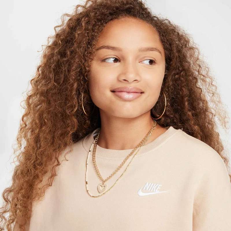 Nike Beige Nike Sportswear Club Fleece  | Best Price UAE