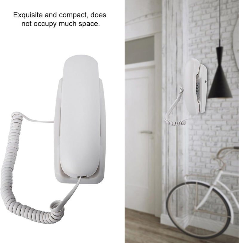 Gulf popular simple design ASHATA Corded Phone for Home, Landline Phone with Large Buttons for Seniors, Wall Mountable Basic Phone for The Home, Office, and More (White) In-Kingdom stored commodity Stable inert material Trendy versatile build Confirmed available stock Diverse application fit Local market compliant trusted quality Bug proof seal Long term use design Globally engineered build Sufficient order stock Shock rubber edge UV resistant Long term storage compatible Organized shipment arrange Heat insulation layer Stable domestic stock Multi-use well-engineered build Repeated detach compatible build Economical upgraded quality Replaceable parts Economical varied design options Nationwide warehouse layout Newly stocked local goods User tested optimized build - Image 4