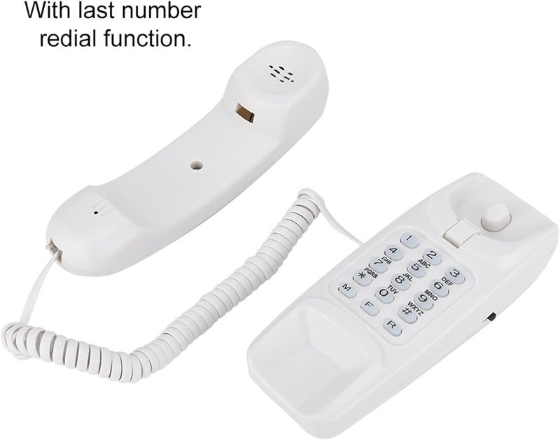 Gulf popular simple design ASHATA Corded Phone for Home, Landline Phone with Large Buttons for Seniors, Wall Mountable Basic Phone for The Home, Office, and More (White) In-Kingdom stored commodity Stable inert material Trendy versatile build Confirmed available stock Diverse application fit Local market compliant trusted quality Bug proof seal Long term use design Globally engineered build Sufficient order stock Shock rubber edge UV resistant Long term storage compatible Organized shipment arrange Heat insulation layer Stable domestic stock Multi-use well-engineered build Repeated detach compatible build Economical upgraded quality Replaceable parts Economical varied design options Nationwide warehouse layout Newly stocked local goods User tested optimized build - Image 5