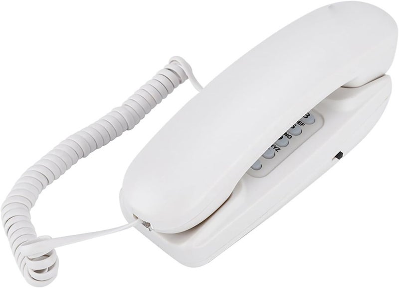 Gulf popular simple design ASHATA Corded Phone for Home, Landline Phone with Large Buttons for Seniors, Wall Mountable Basic Phone for The Home, Office, and More (White) In-Kingdom stored commodity Stable inert material Trendy versatile build Confirmed available stock Diverse application fit Local market compliant trusted quality Bug proof seal Long term use design Globally engineered build Sufficient order stock Shock rubber edge UV resistant Long term storage compatible Organized shipment arrange Heat insulation layer Stable domestic stock Multi-use well-engineered build Repeated detach compatible build Economical upgraded quality Replaceable parts Economical varied design options Nationwide warehouse layout Newly stocked local goods User tested optimized build - Image 1