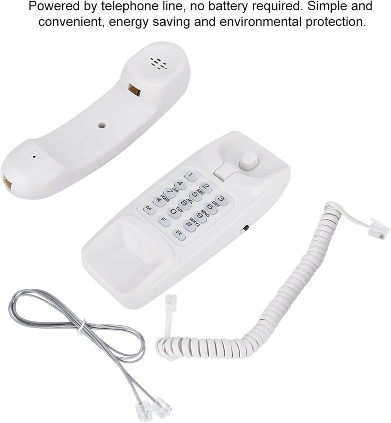 Gulf popular simple design ASHATA Corded Phone for Home, Landline Phone with Large Buttons for Seniors, Wall Mountable Basic Phone for The Home, Office, and More (White) In-Kingdom stored commodity Stable inert material Trendy versatile build Confirmed available stock Diverse application fit Local market compliant trusted quality Bug proof seal Long term use design Globally engineered build Sufficient order stock Shock rubber edge UV resistant Long term storage compatible Organized shipment arrange Heat insulation layer Stable domestic stock Multi-use well-engineered build Repeated detach compatible build Economical upgraded quality Replaceable parts Economical varied design options Nationwide warehouse layout Newly stocked local goods User tested optimized build - Image 3