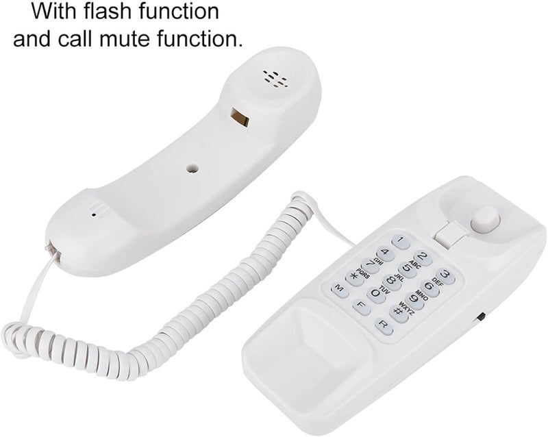 Gulf popular simple design ASHATA Corded Phone for Home, Landline Phone with Large Buttons for Seniors, Wall Mountable Basic Phone for The Home, Office, and More (White) In-Kingdom stored commodity Stable inert material Trendy versatile build Confirmed available stock Diverse application fit Local market compliant trusted quality Bug proof seal Long term use design Globally engineered build Sufficient order stock Shock rubber edge UV resistant Long term storage compatible Organized shipment arrange Heat insulation layer Stable domestic stock Multi-use well-engineered build Repeated detach compatible build Economical upgraded quality Replaceable parts Economical varied design options Nationwide warehouse layout Newly stocked local goods User tested optimized build - Image 2
