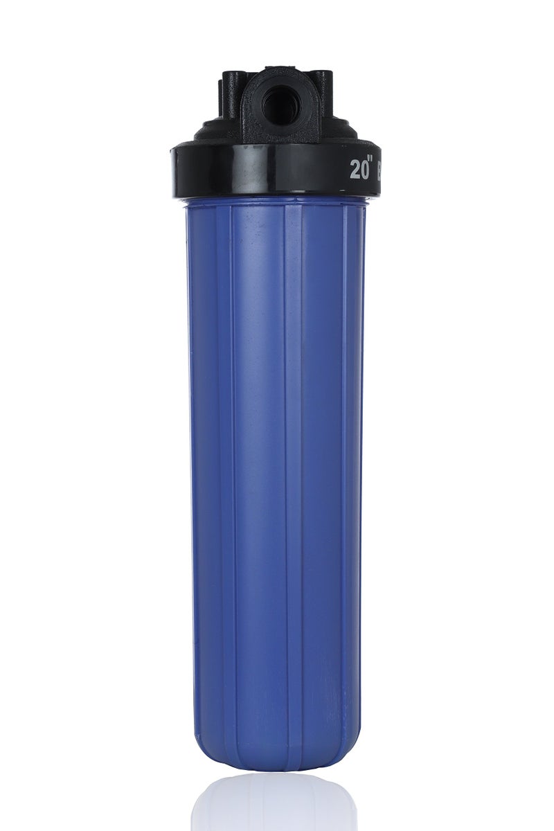 IONIX Whole House Water Filter System with NSF Certified High Capacity Big Blue Whole House Water Filter CTO Carbon Block, 4.5" x 20", 1.5 inch Inlet/Outlet - Image 2