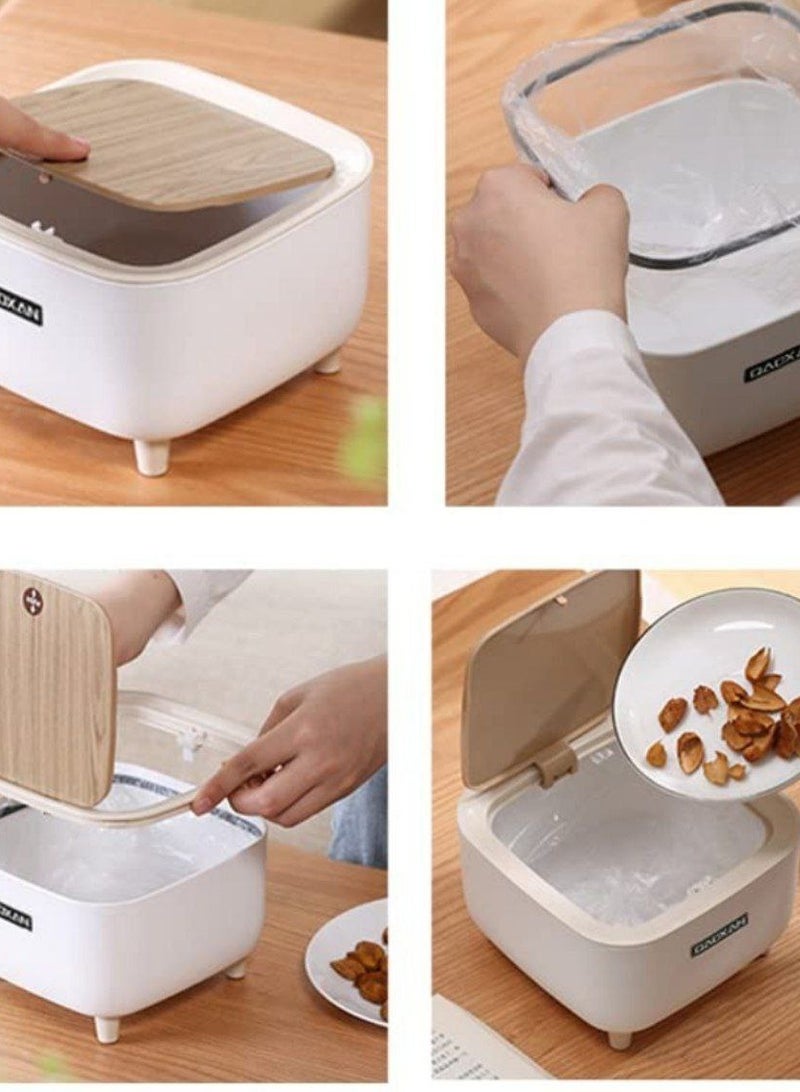 Basket and also touch cover easy to use for office, tables and bedrooms dh  - Image 2