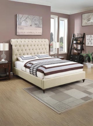 Whisper Tufted Upholstered Bed 200x200 Super King Size Beige Color - pzsku/ZE582B32F8BC9771A3473Z/45/_/1715501463/5665e8ed-993c-4eec-af83-3d2270688cff