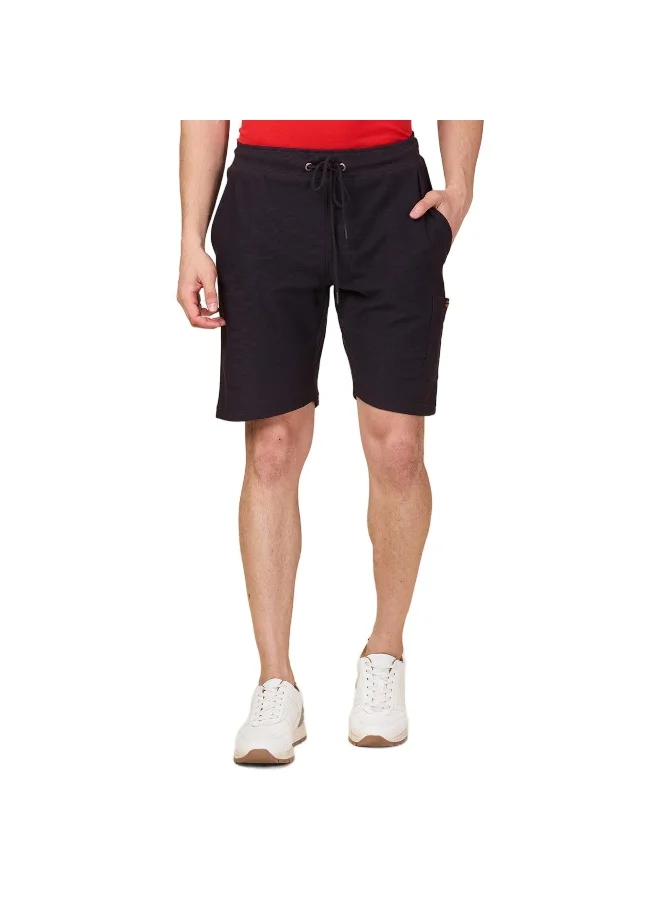 بيينغ هيومان Mens Charcoal Regular Fit Shorts