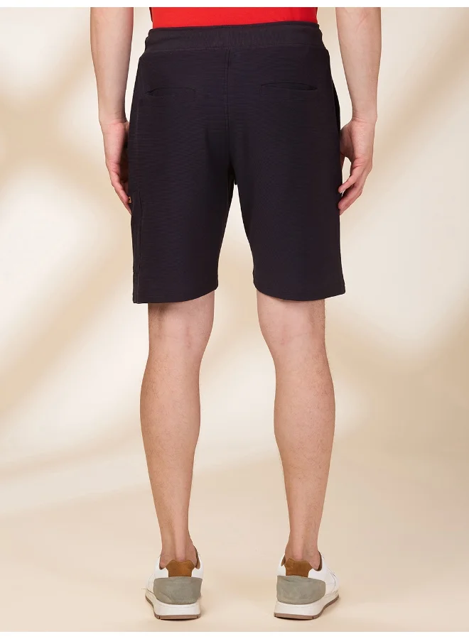 بيينغ هيومان Mens Charcoal Regular Fit Shorts