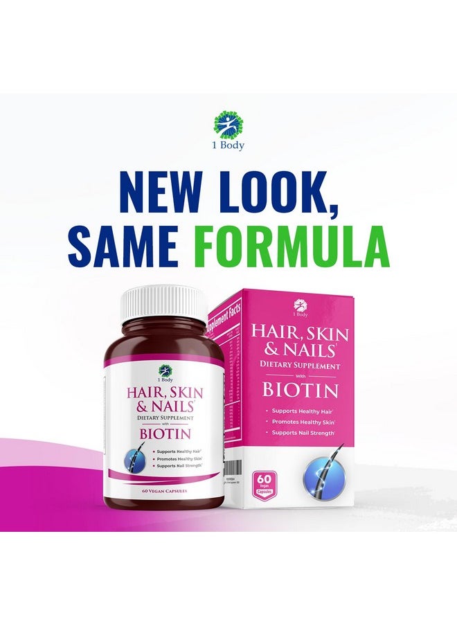 Hair Skin And Nails Vitamins Each Bottle Contains Biotin To Make Your Hair Grow And Skin Glow With 25 Other Vitamins Nail Growth And Skin Care Vitamin Supplements Formula For Men And Women - pzsku/ZE582B8E7CB651A9957BBZ/45/_/1696916572/d1f0f49c-44e1-4b36-b8c1-810037d95bf8