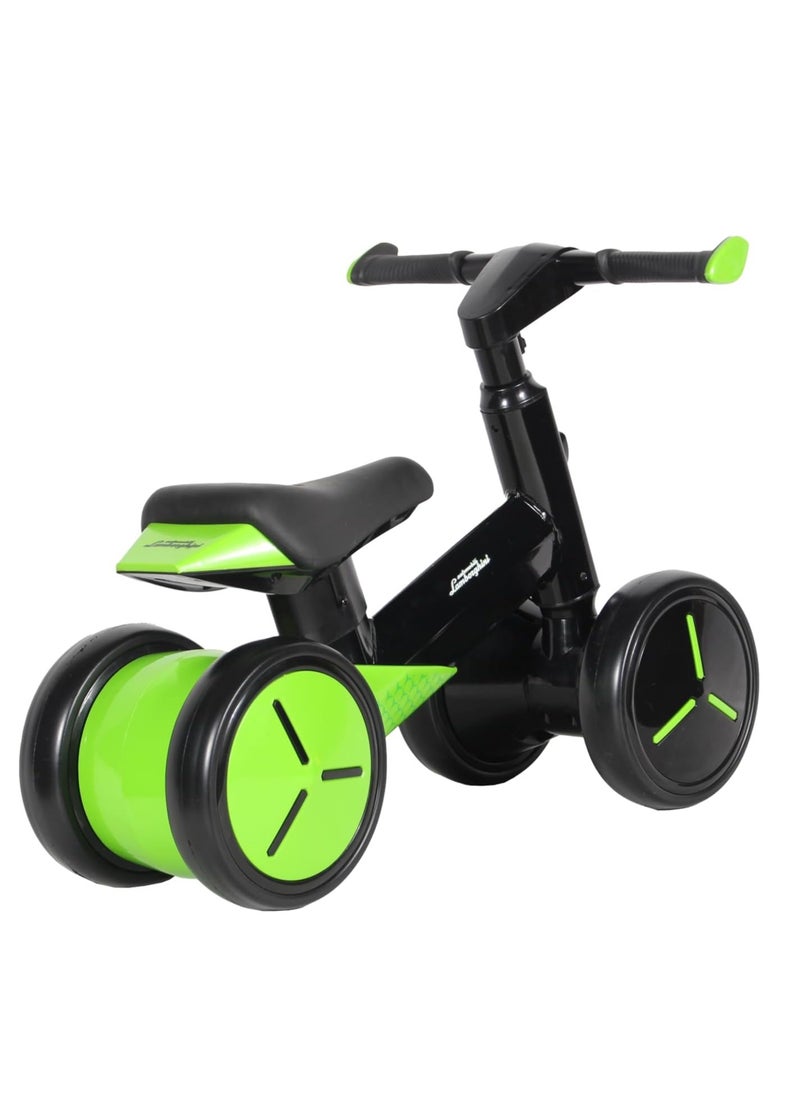 LAMBORGHINI Lamborghini Balance Bike 4 Wheels - Green  - Image 3