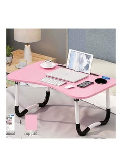 Folding Bed Laptop Table Multicolour 60x40cm
