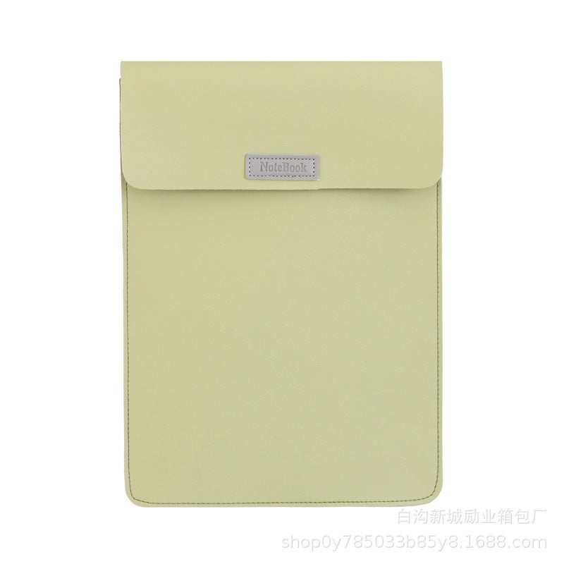 Factory wholesale computer protective case liner bag laptop bag fashion anti-wear waterproof Korean hand Green