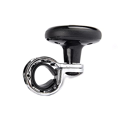 Guance I-Pop Black Car Steering Wheel Power Holder Knob Spinner Made in Korea Universal for Maruti Baleno Facelift 2022 - Image 5