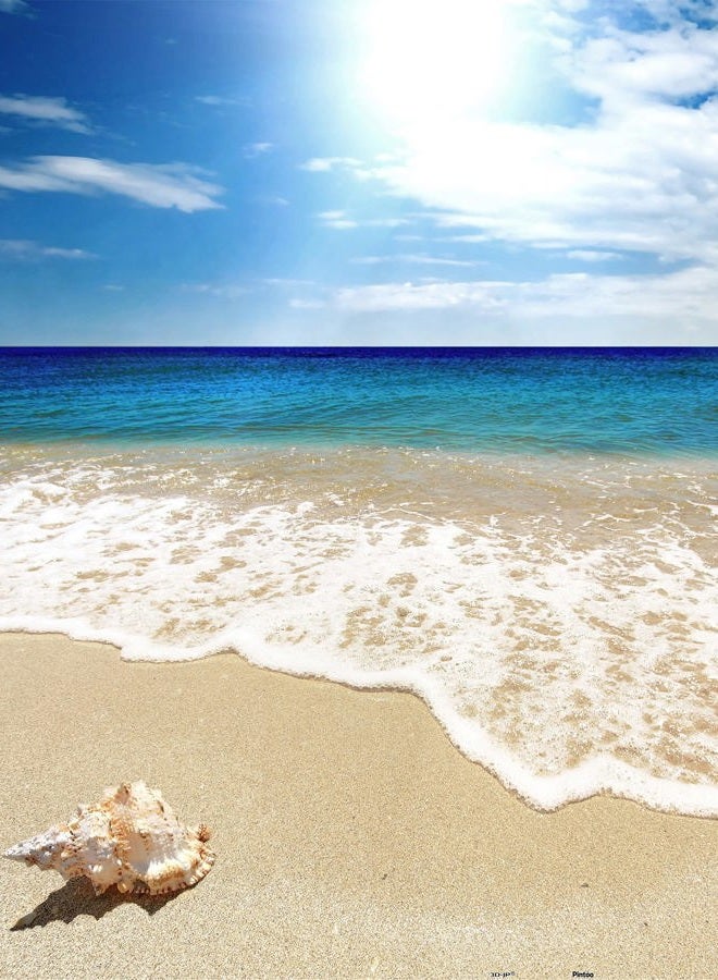 Pintoo H1335 - Seashell on the Beach - 500 Piece Plastic Puzzle - Image 1