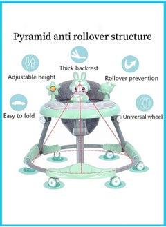 Baby walker multifunctional anti-rollover anti-O leg can sit folding 6-18 months male and female baby walker - pzsku/ZE58328628459E88C8EC7Z/45/_/1713431641/6481cb2d-166c-4ca3-adcc-76bb7b64ca53