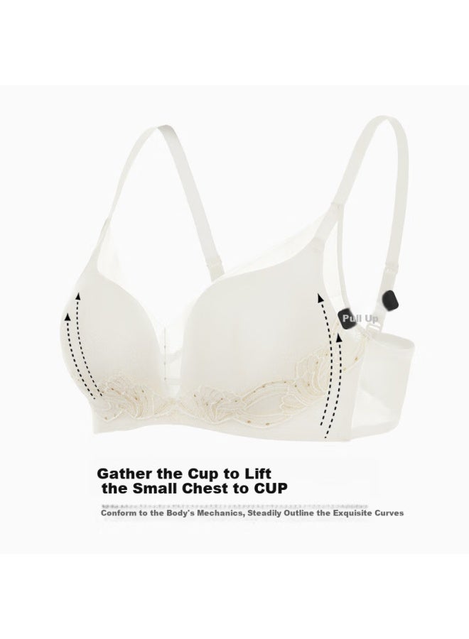 Aimer Women'S Spring And Summer Non-Wired Breathable Push-Up Bra With Hidden Holes Am17A941 80B - Image 2