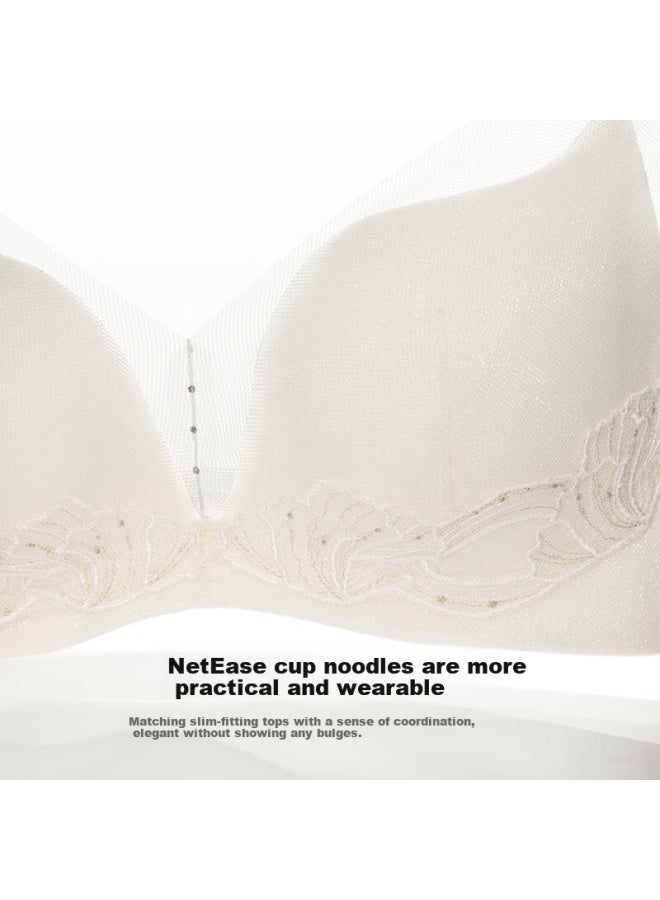 Aimer Women'S Spring And Summer Non-Wired Breathable Push-Up Bra With Hidden Holes Am17A941 80B - Image 4