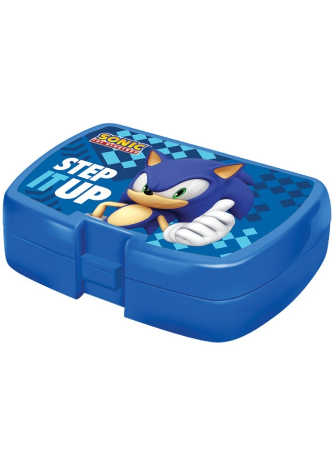 Sega Sonic Prime 3-Piece School Set – 14" Backbag pack, Lunch Box & Water Bottle – Blue Cartoon Design for Boys – Official Licensed SEGA Product - Image 2