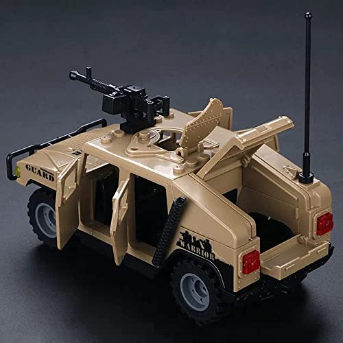 ENHANA Armored Vehicle Building Block Military Vehicle Building Toy for Age 6 7 8 9 10 11 12+, Army Battle Brick, Military Car Model Toys Gifts for Boys （4 Styles） - Image 3