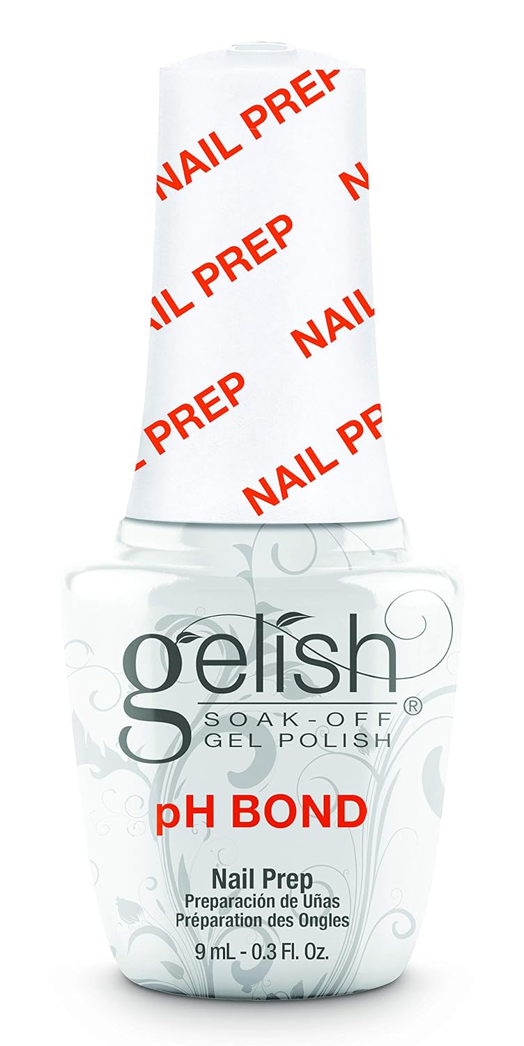 Gelish Mini pH Bond Nail Prep pH Balancing Primer for Enhanced Gel Adhesion QuickDrying Formula Nail Preparation for LongLasting Manicures 03 Fl Oz