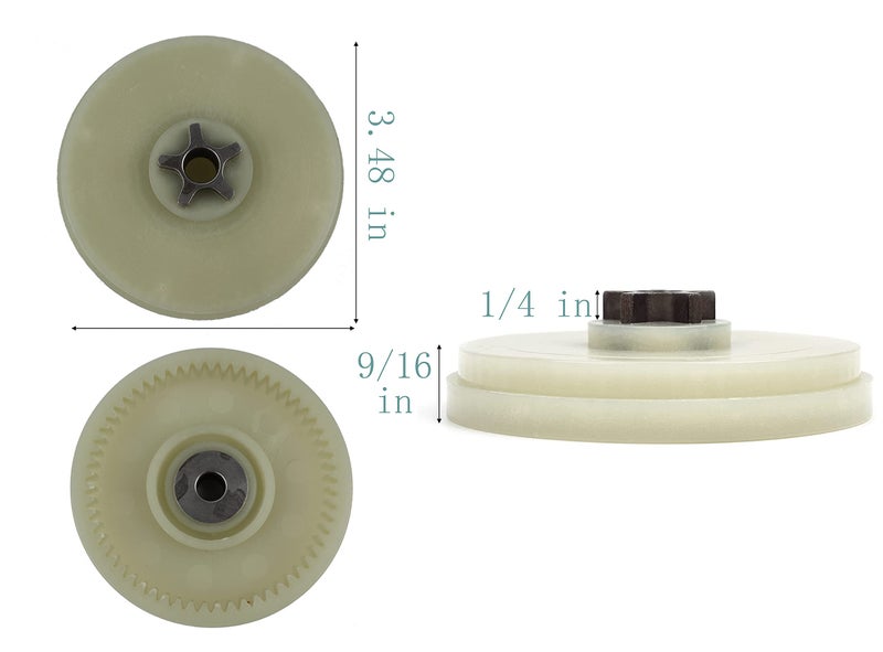 Kscjdg 107713-01 Electric Chainsaw Sprocket Gear for Remington/MTD Chainsaw/Polesaw electric chain saw Inner Gear 717-04749 717 04749 71704749 075752 - Image 2