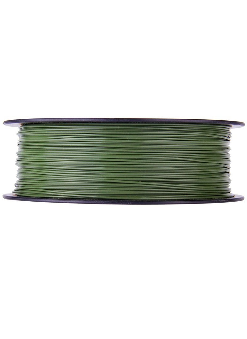 eSUN - Esun 3D Printer Filament PLA+ 1.75 mm Dimensional Accuracy +/- 0.05 mm 1 Kg (2.2 lbs) Spool 3D Printing Material for 3D Printers – Olive Green - Image 1