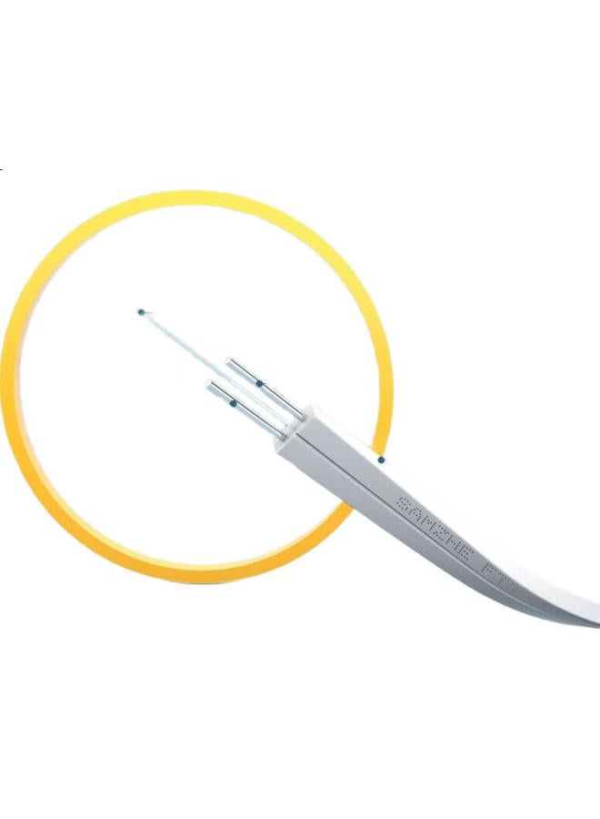Samzhe Telecom-Grade Patch Cord Fiber Optic Jumper Sc-Sc Indoor/Outdoor Single-Mode Single-Core Optical Cable 1 Core 2 Steel Wire Pigtail Low Zero Halogen Fiber Optic 10 Meters Tfh12-10B - Image 1