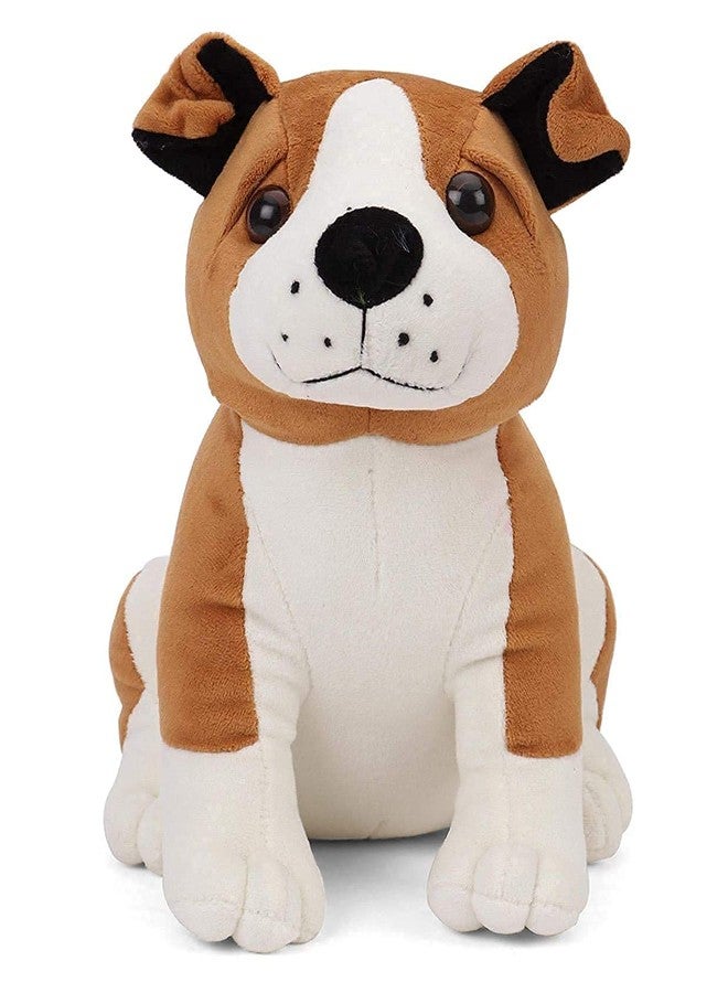 Future Shop Plush Bulldog Toy | Soft Stuffed Animal with Fur Finish for Kids, Baby Boys, Girls for Birthday, Toddler, Room Decor, Playtime, Collectible Set - Image 2