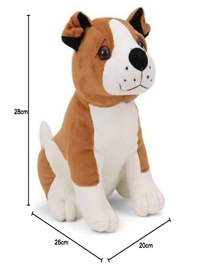 Future Shop Plush Bulldog Toy | Soft Stuffed Animal with Fur Finish for Kids, Baby Boys, Girls for Birthday, Toddler, Room Decor, Playtime, Collectible Set - Image 3