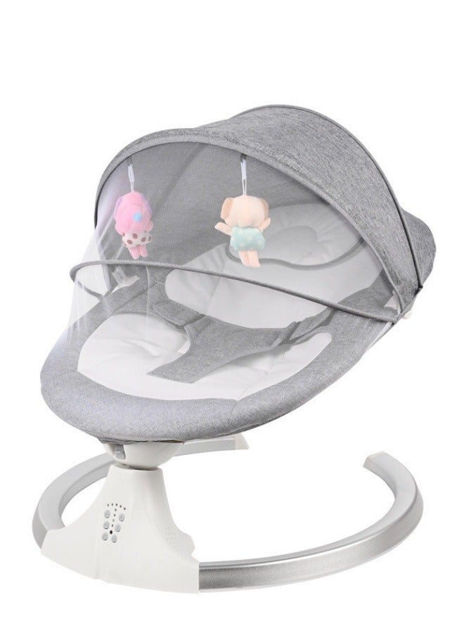 XiuWoo Multifunctional Baby Rocking Chair Soothing Chair Coaxing Device Newborn Baby Cradle Rocking Chair, Electric Rocking Chair - Image 1