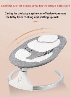 XiuWoo Multifunctional Baby Rocking Chair Soothing Chair Coaxing Device Newborn Baby Cradle Rocking Chair, Electric Rocking Chair  - Image 5