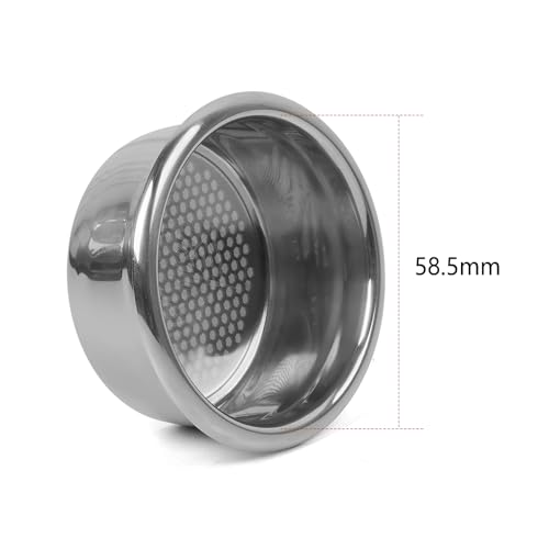 IKAPE 58mm Espresso Filter Basket, 22g High Precision Extraction Portafilter Basket, Fits for 58mm Coffee Machines(Honeycomb) - Image 5