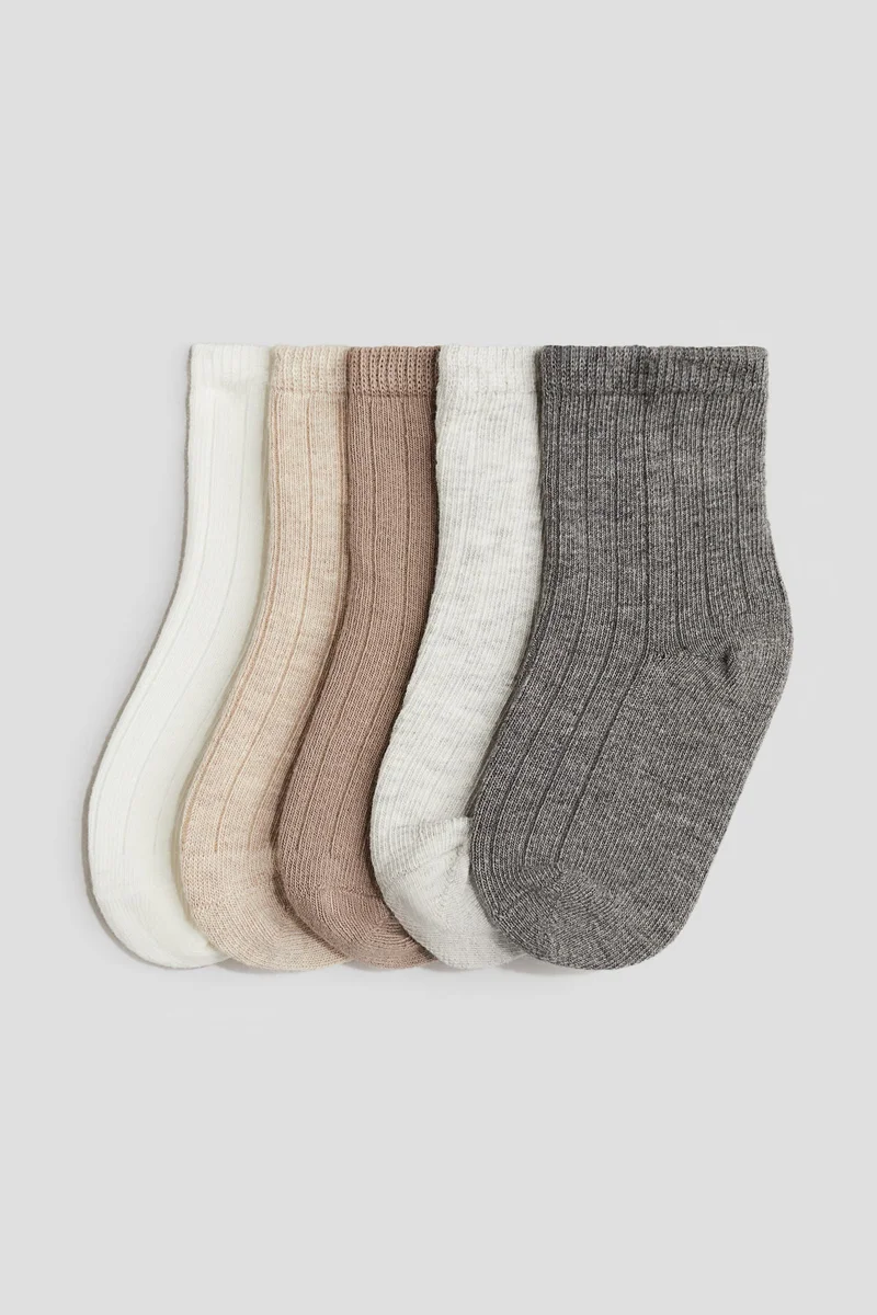 H&M 5-Pack Knitted Socks