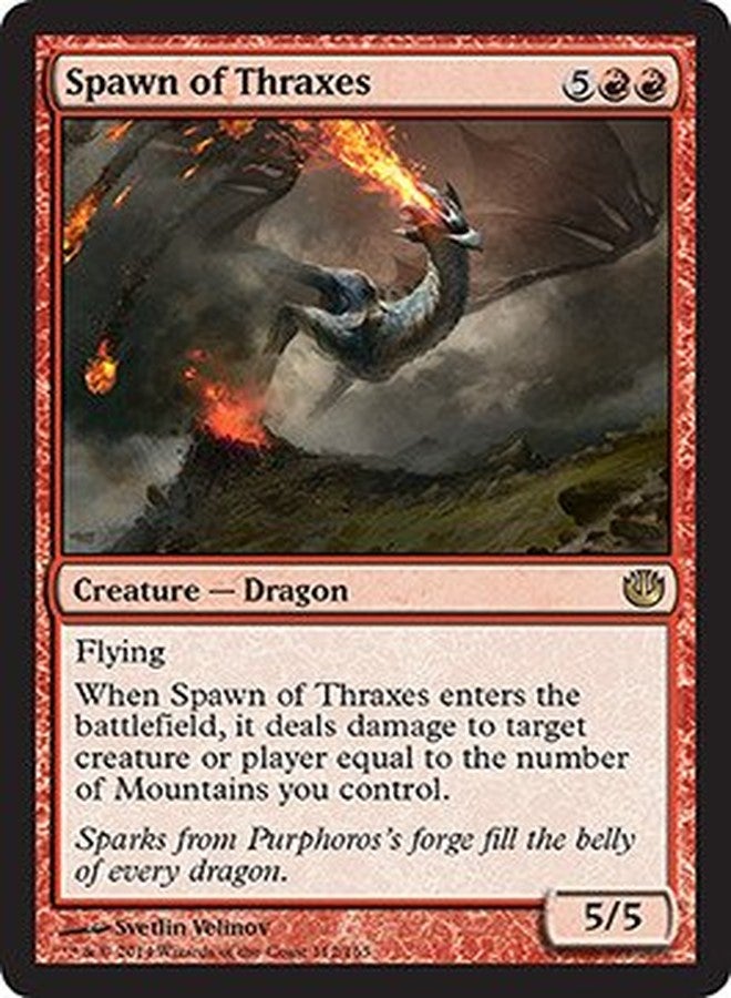 Magic The Gathering - Spawn of Thraxes (112/165) - Journey into Nyx