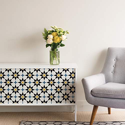 Tempaper Moroccan Spice Soleil Removable Peel and Stick Wallpaper, 20.5 in X 16.5 ft, Made in the USA - Image 5