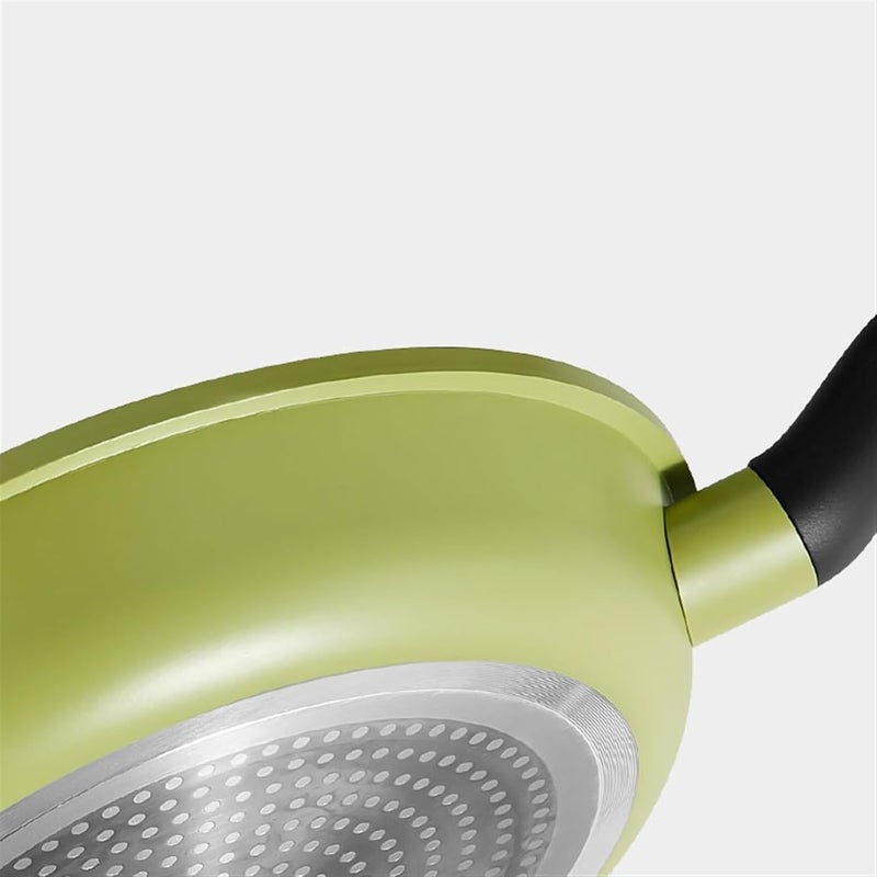 Frying pan Home Omelette Pan Breakfast Steak Flaming Red Dot Skillet Gas Stove Special(24cm) - Image 4