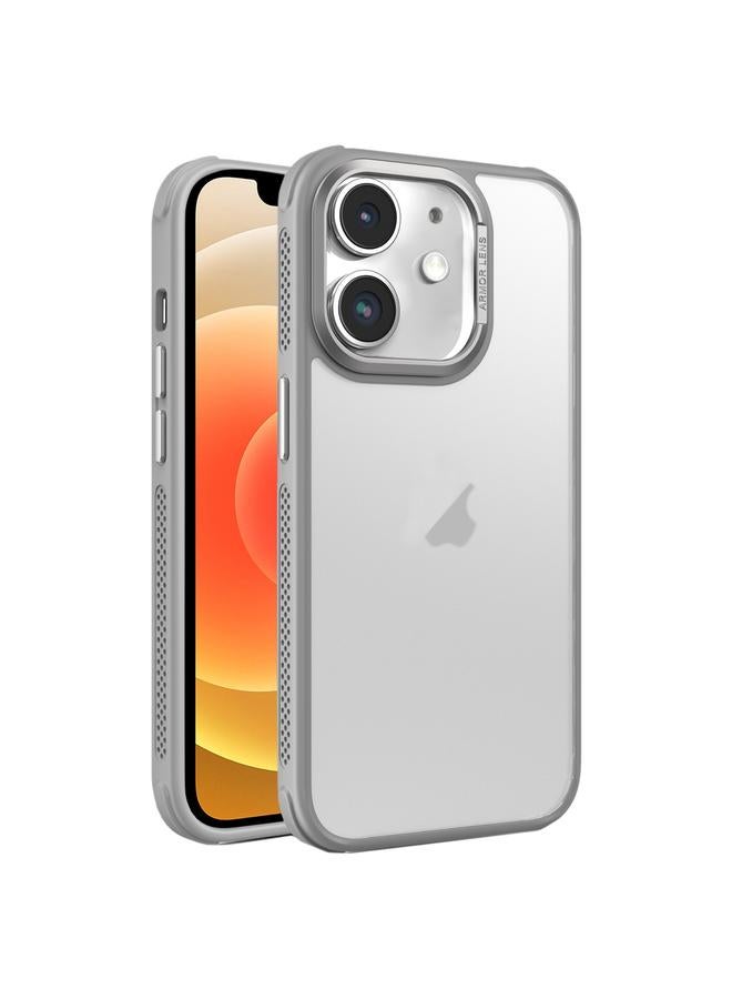 Zaboon Case For iPhone 12 Hardware Side Cooling Skin Feel Frosted Metal Lens Frame Phone Case - Image 1