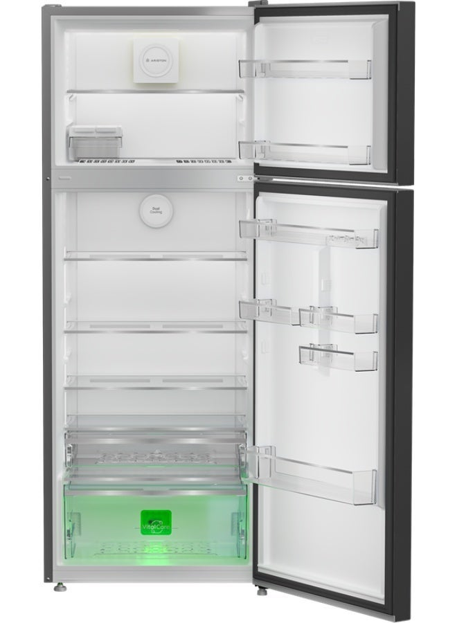 أريستون NoFrost Top Freezer Refrigerator , 455 Liter Inverter Motor , Dark Inox - ART70 F1452 DXDI ART70 F1452 DXDI Dark Inox - Image 4