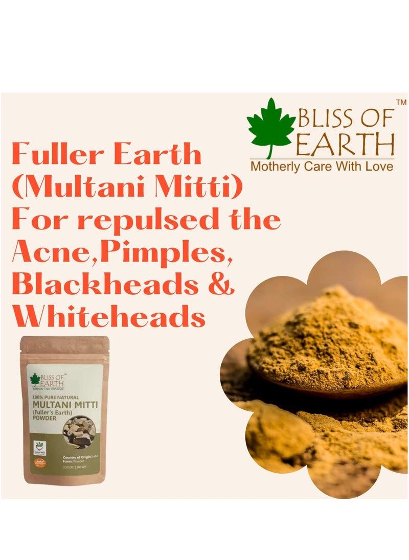 BLISS OF EARTH - BLISS OF EARTH Multani Mitti Powder 100g - Image 1