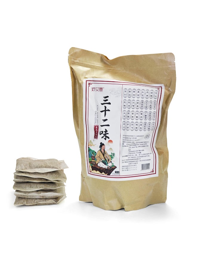 Elitzia Foot Care Foot Relax Wormwood Powder Foot Bath Bag for Feet Massage ET508 - Image 3
