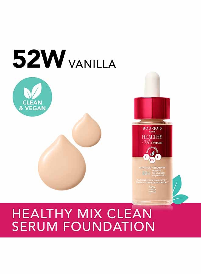 BOURJOIS PARIS Healthy Mix serum Foundation 52 Vanilla - Image 2